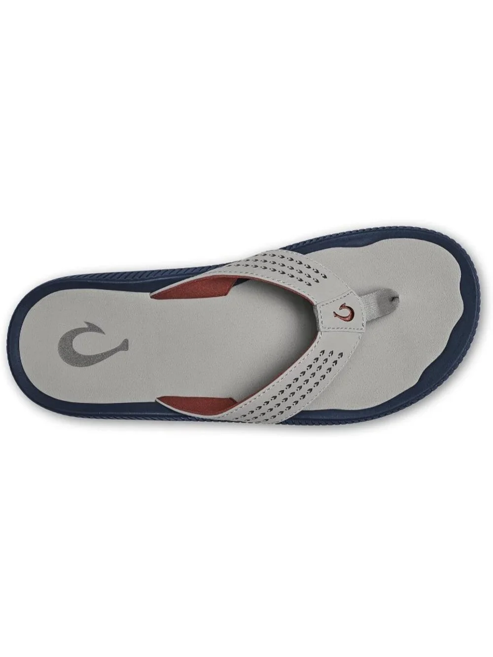 Men's Ash\Ash Beach Sandals Water Resistant Flip Flops Arch Support&Comfort Fit